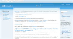 Desktop Screenshot of ict-innovation.fossfa.net